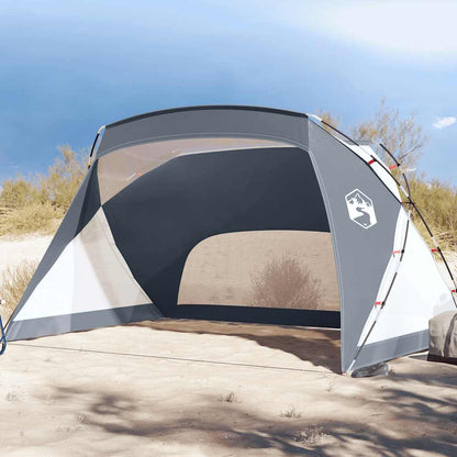 Plážový Stan Azurově Modrý 274X178X170/148 Cm 185T Polyester