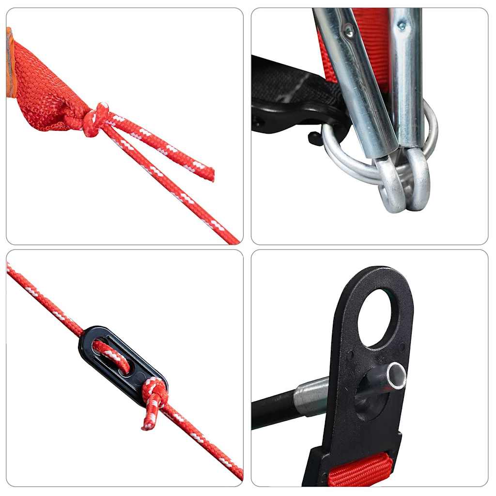 Plážový Stan Azurově Modrý 268 X 223 X 125 Cm 185T Polyester