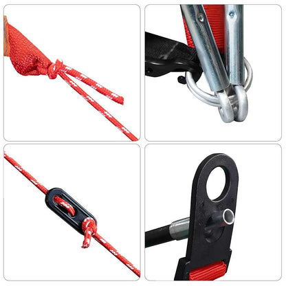 Plážový Stan Azurově Modrý 268 X 223 X 125 Cm 185T Polyester