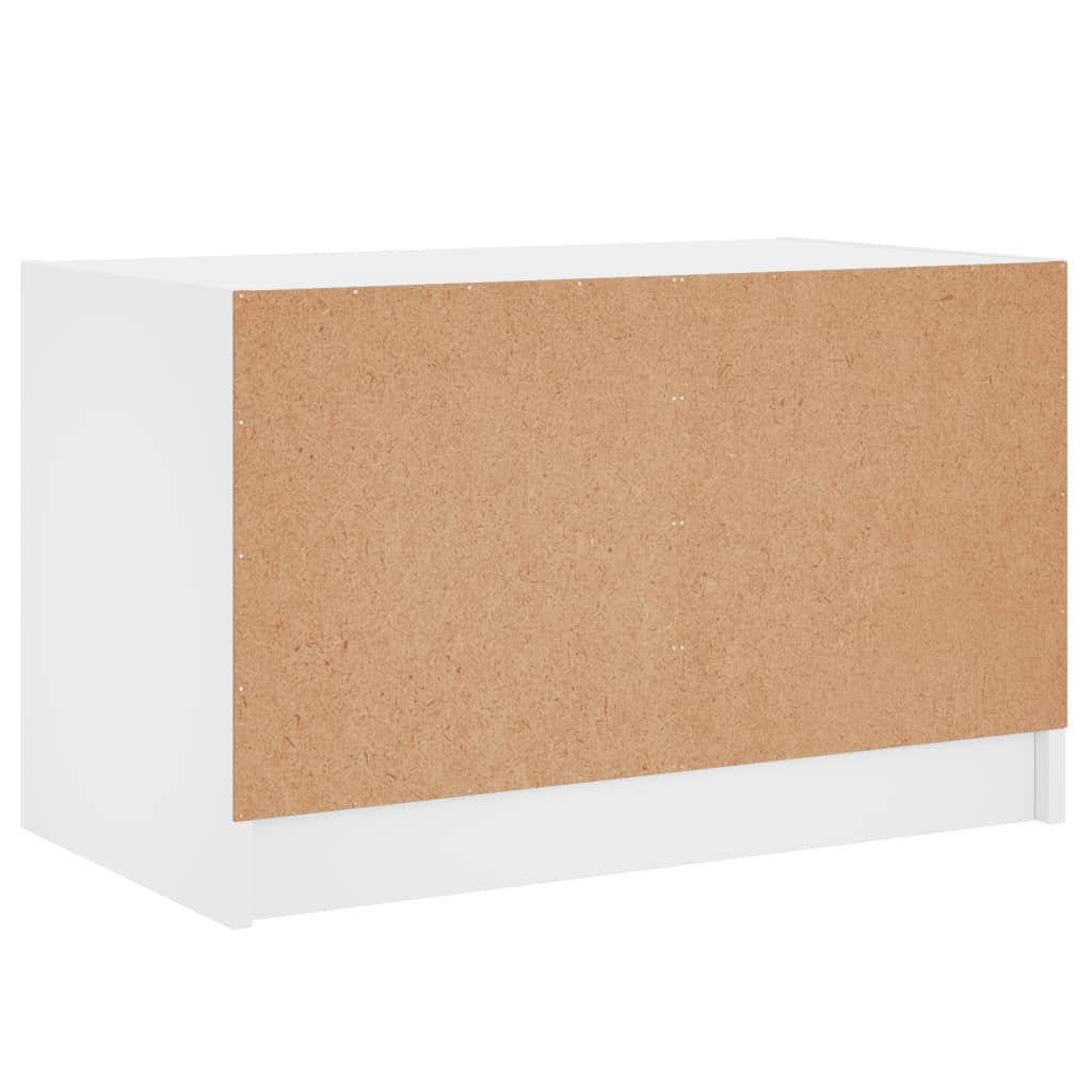 Tv Skříňka Se Skleněnými Dvířky 68X37X42 Cm
