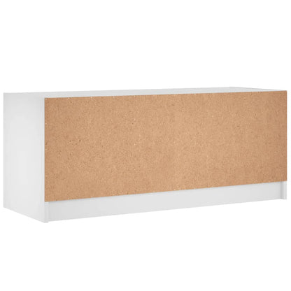 Tv Skříňka Se Skleněnými Dvířky 102X37X42 Cm