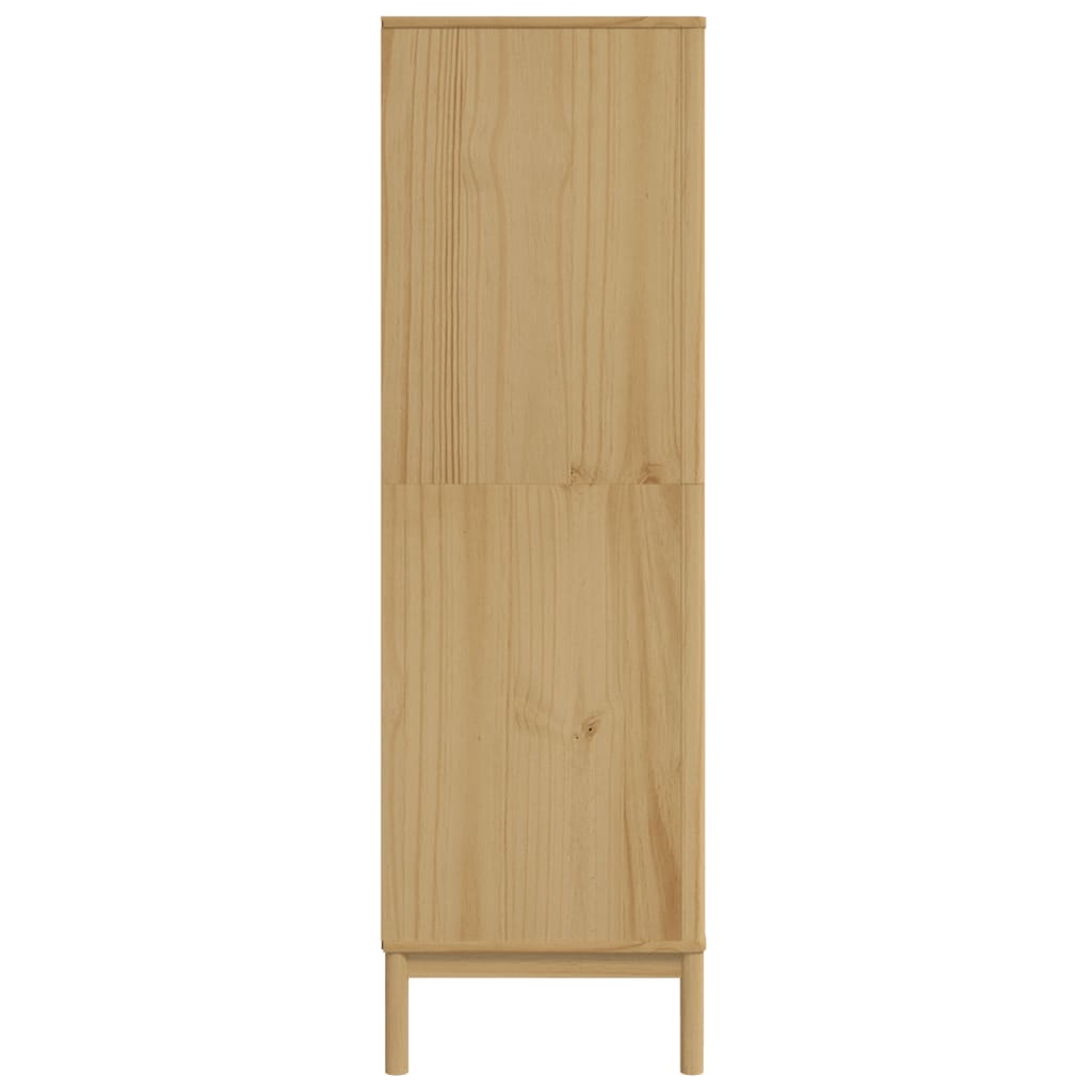 Šatní Skříň Floro 77X53X171 Cm Masivní Borovice