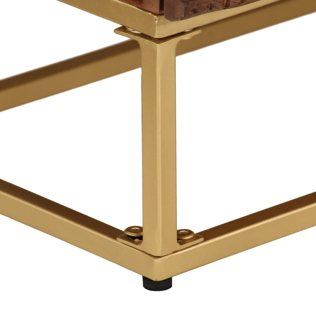 Komoda Se Zásuvkami Masivní Mangovník A Železo