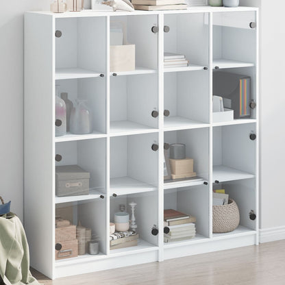 Highboard S Dvířky 68 X 37 X 142 Cm Kompozitní Dřevo