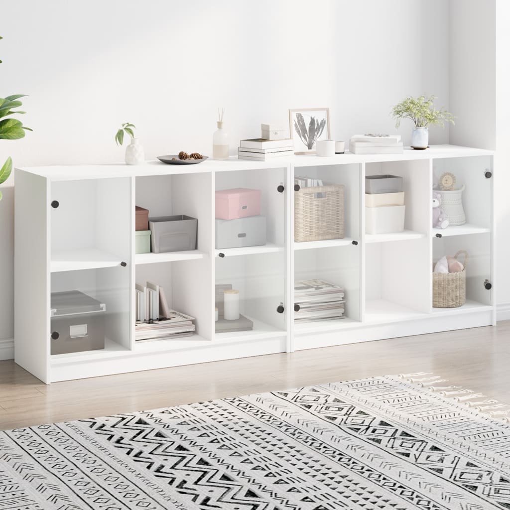 Příborník Betonově Šedý 102 X 37 X 75,5 Cm Kompozitní Dřevo