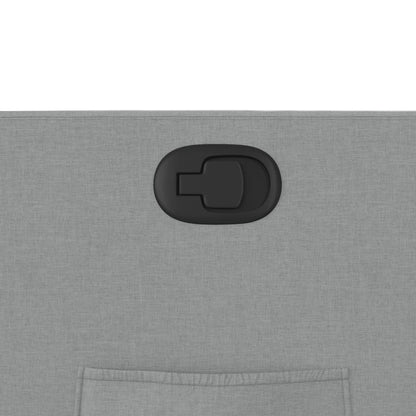 Zvedací Polohovací Křeslo Světle Šedé Textil Světle Šedá