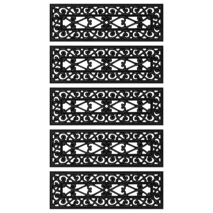 Nášlapy Na Schody 5 Ks 25 X 75 Cm Guma