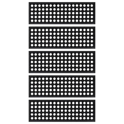 Nášlapy Na Schody 5 Ks 25 X 75 Cm Guma