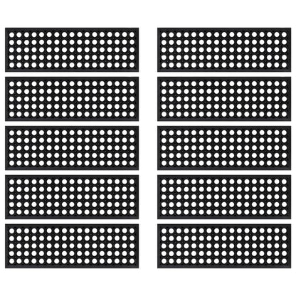 Nášlapy Na Schody 10 Ks 25 X 75 Cm Guma