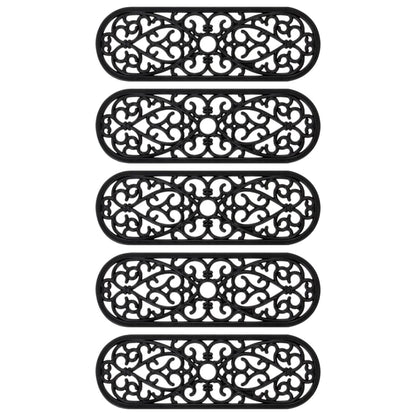 Nášlapy Na Schody 5 Ks 25 X 75 Cm Guma