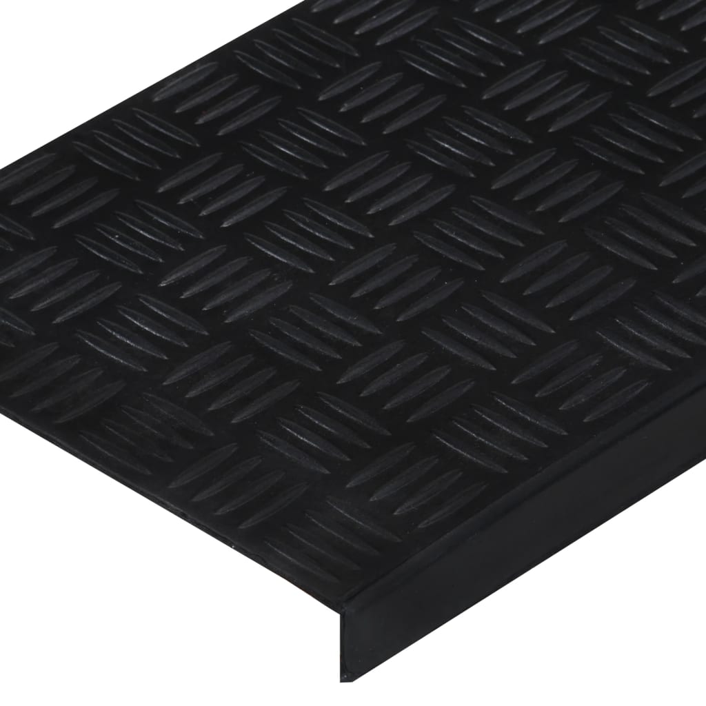 Nášlapy Na Schody 5 Ks 25 X 75 Cm Guma Kouřový Dub