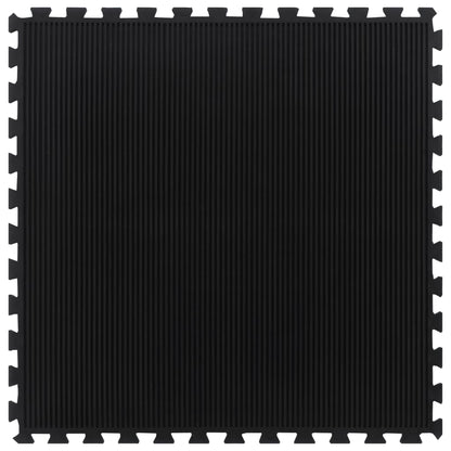 Gumová Podlahová Dlaždice Černá 12 Mm 100 X 100 Cm