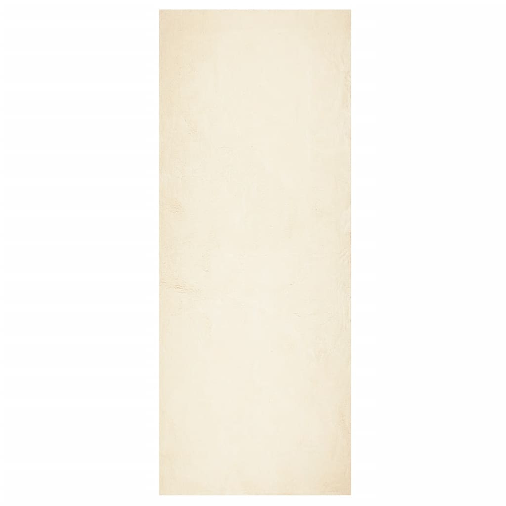 Koberec Huarte Krátký Vlas Měkký A Pratelný Krémový Krémová