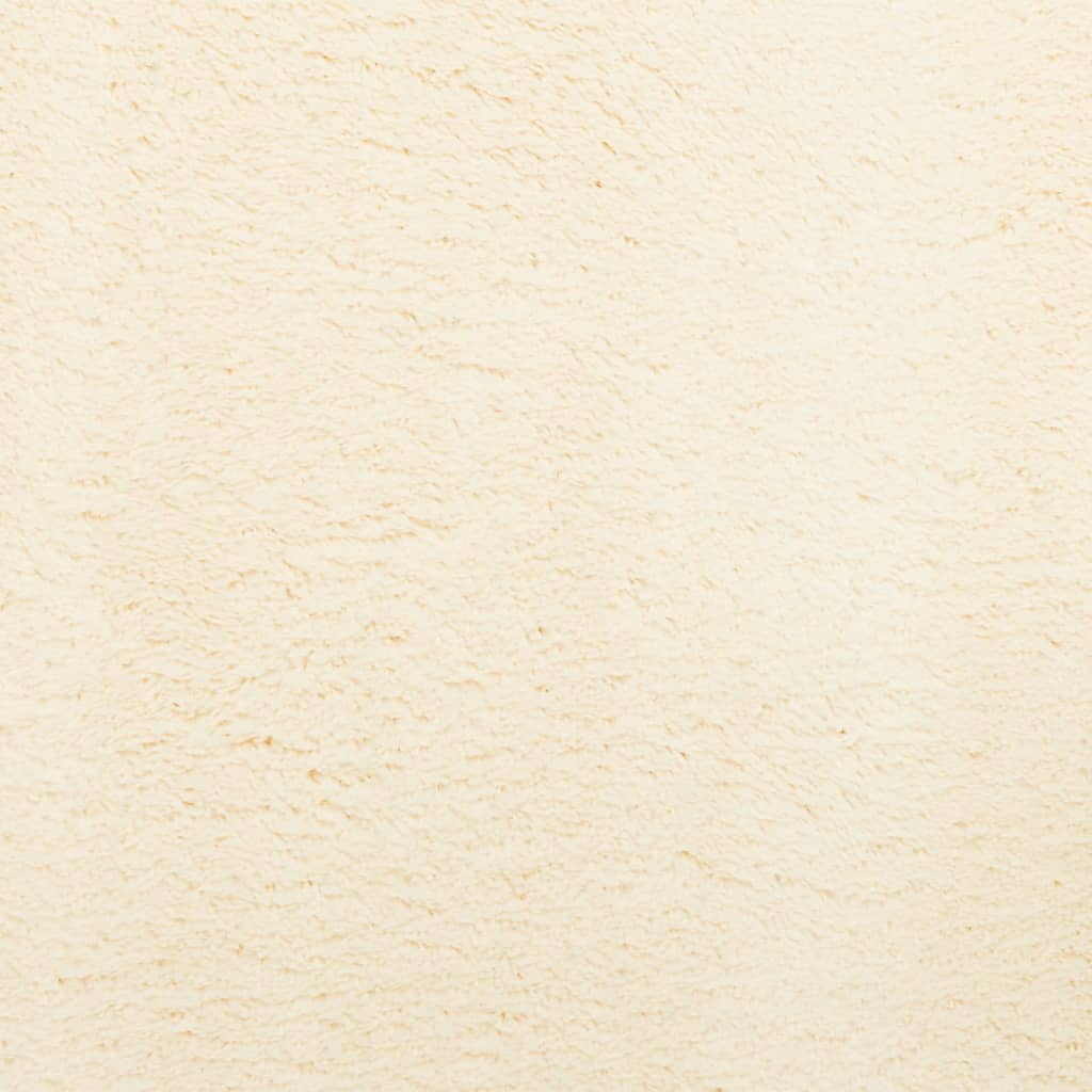 Koberec Huarte Krátký Vlas Měkký A Pratelný Krémový Krémová