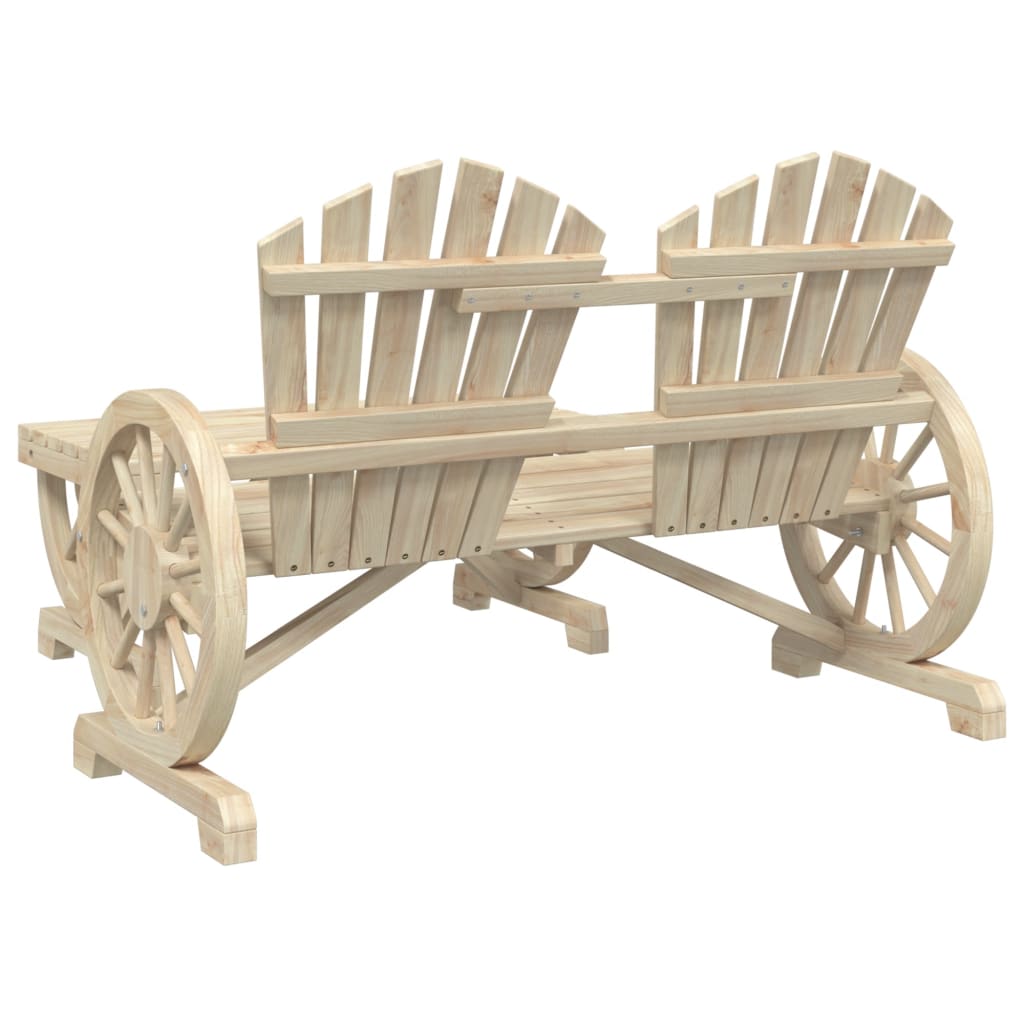 4Dílná Zahradní Sedací Souprava Masivní Jedlové Dřevo