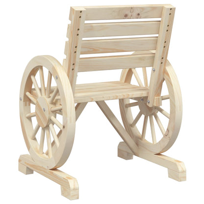 4Dílná Zahradní Sedací Souprava Masivní Jedlové Dřevo