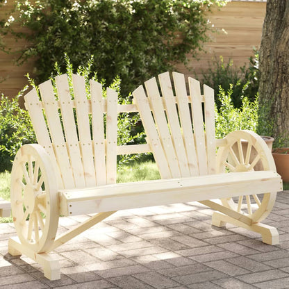 Zahradní Židle Adirondack Masivní Jedlové Dřevo Růžové