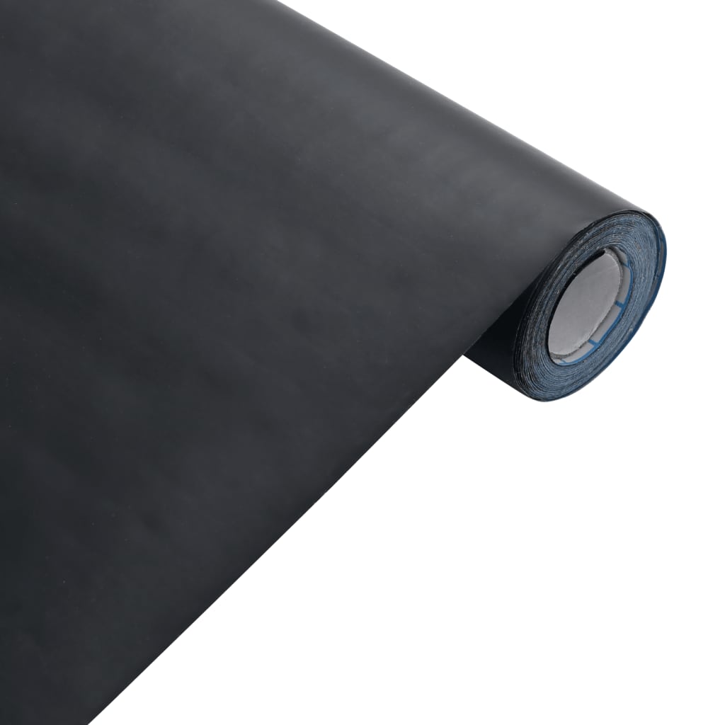 Tapeta Na Nábytek Samolepicí Matná Černá Pvc