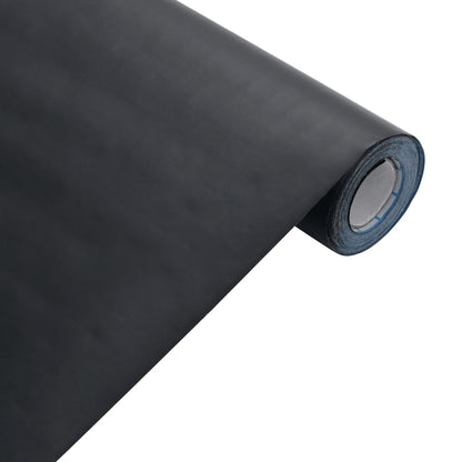 Tapeta Na Nábytek Samolepicí Matná Černá Pvc
