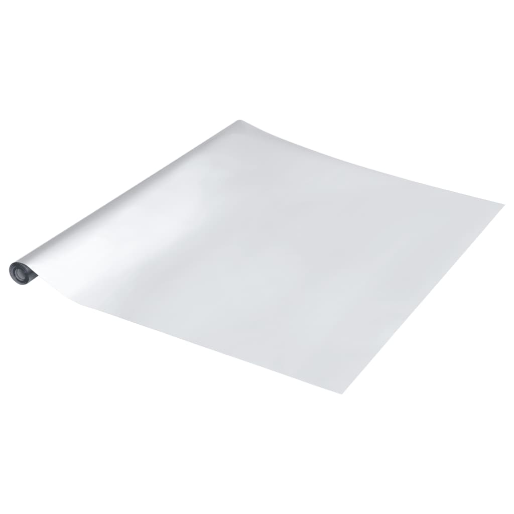 Tapeta Na Nábytek Samolepicí Stříbrná 90 X 500 Cm Pet