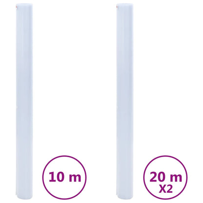 Okenní Fólie 3 Ks Statické Matné Průhledné Šedé Pvc