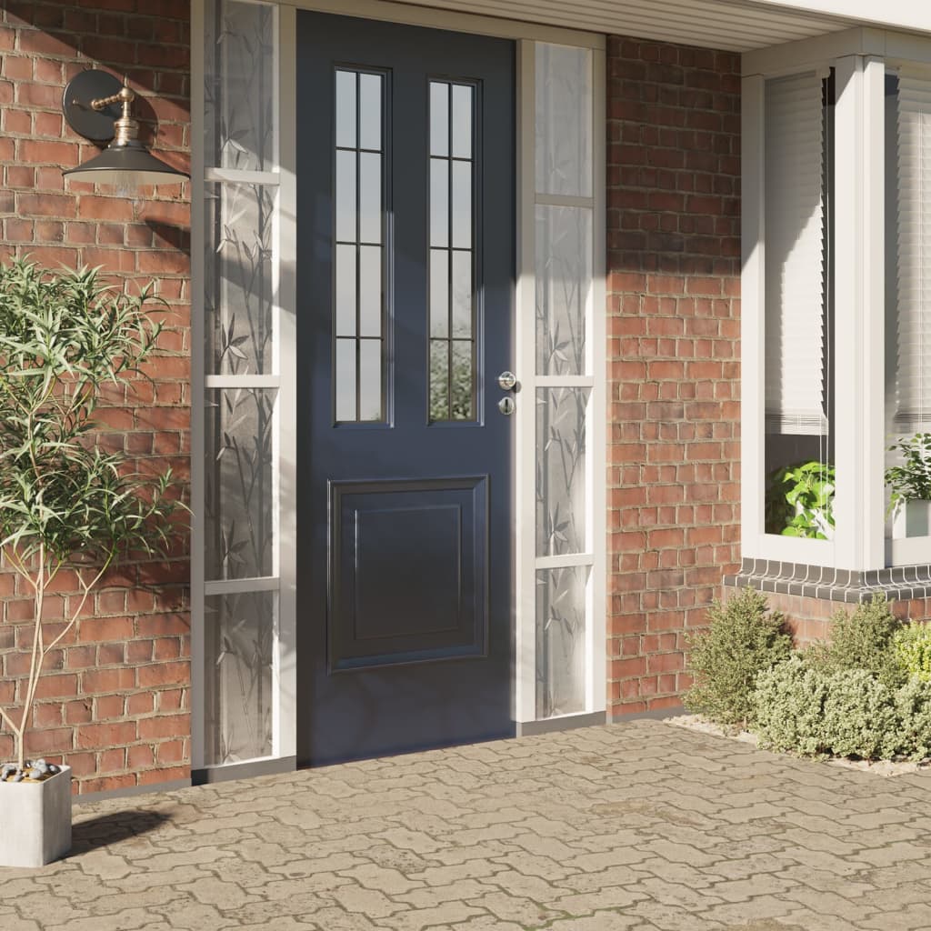 Okenní Fólie Matná Květinový Vzor Pvc