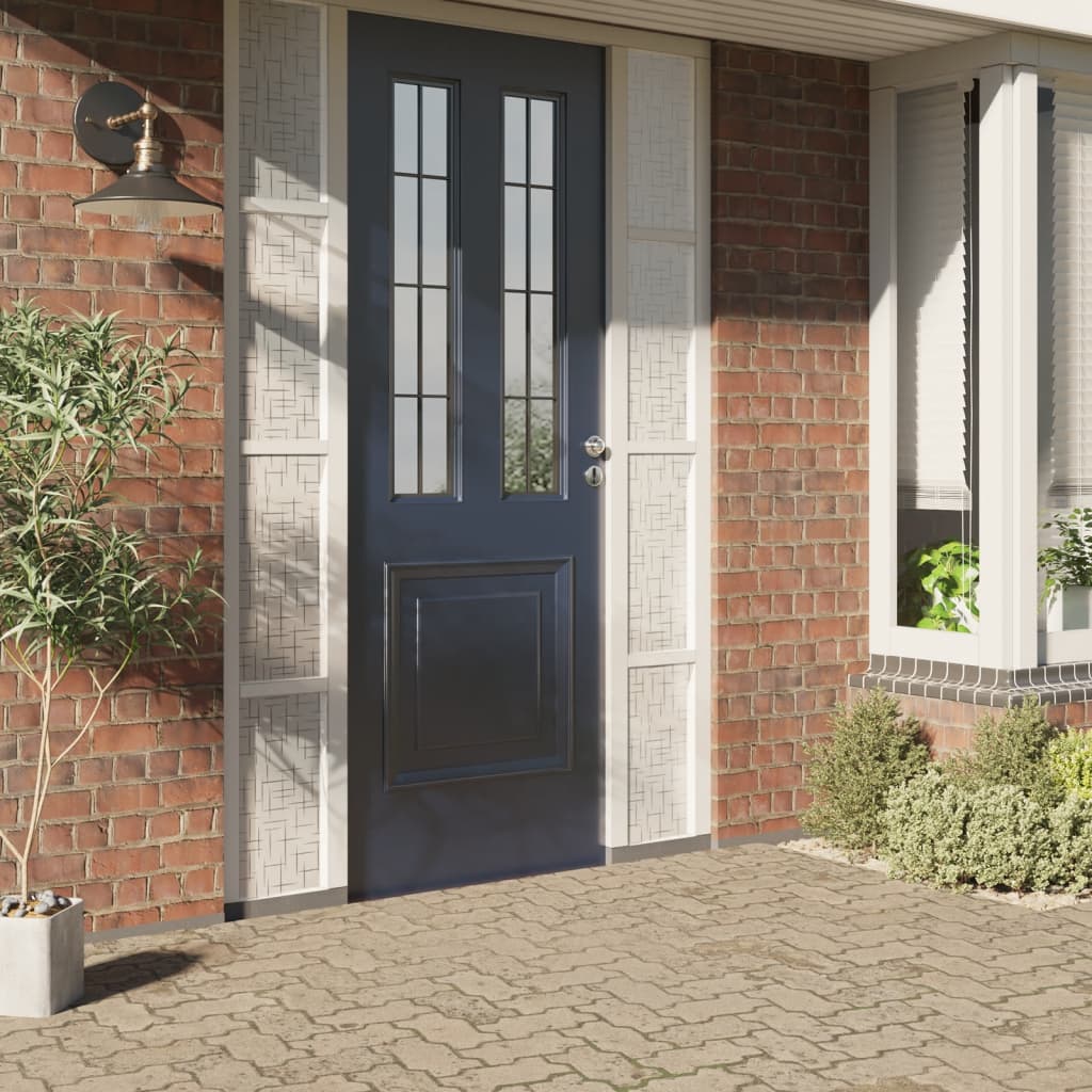 Okenní Fólie Matná Květinový Vzor Pvc