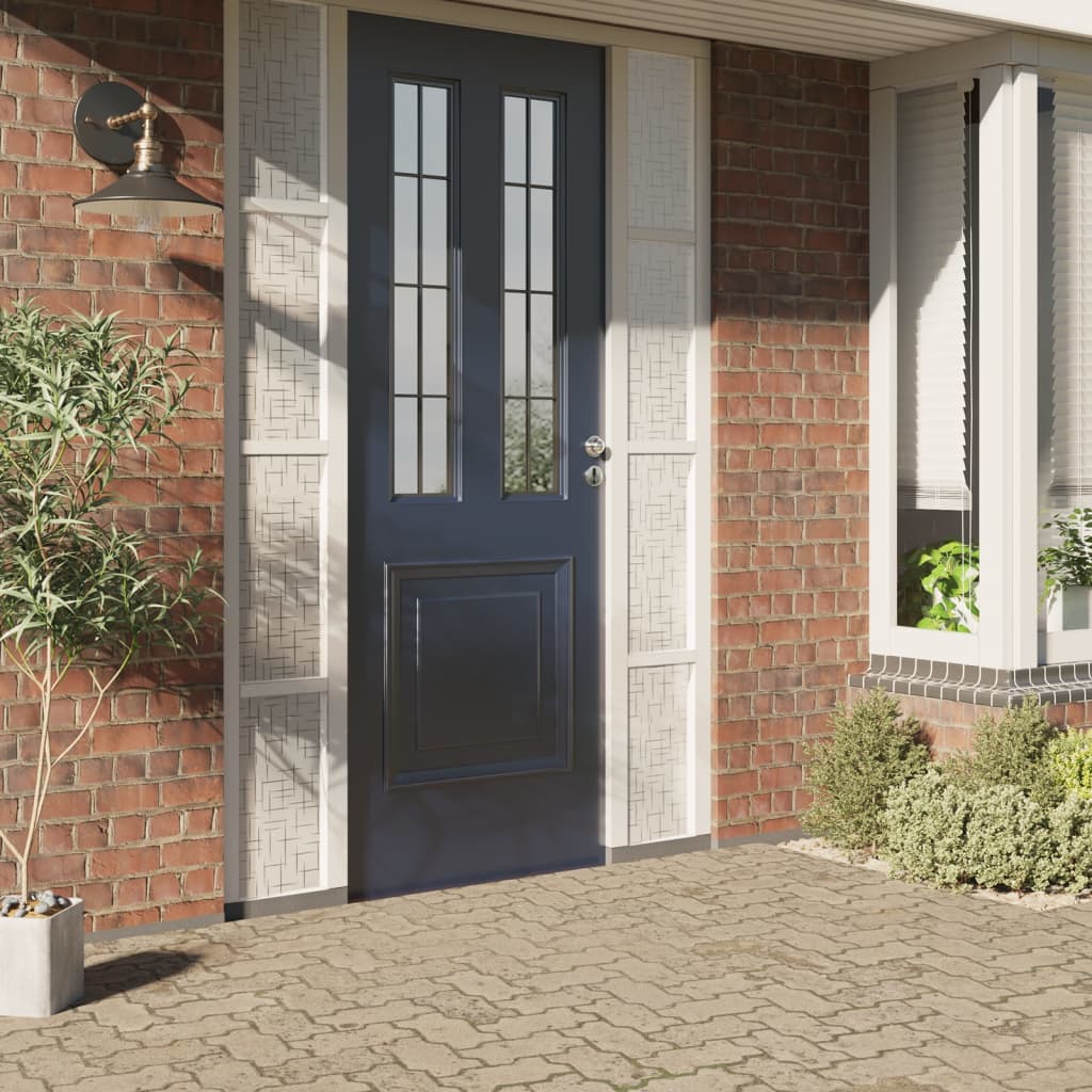 Okenní Fólie Matná Květinový Vzor Pvc