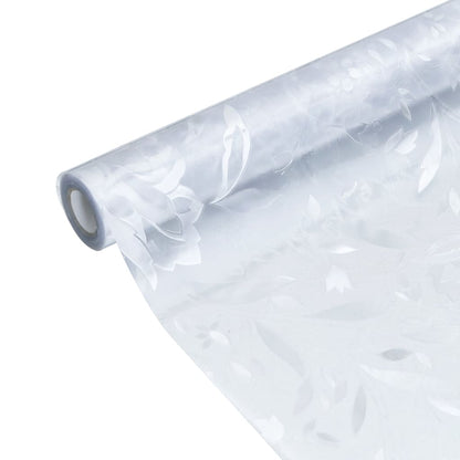 Okenní Fólie 2 Ks Matné Vzor Květu Pvc Ojíněná Květina