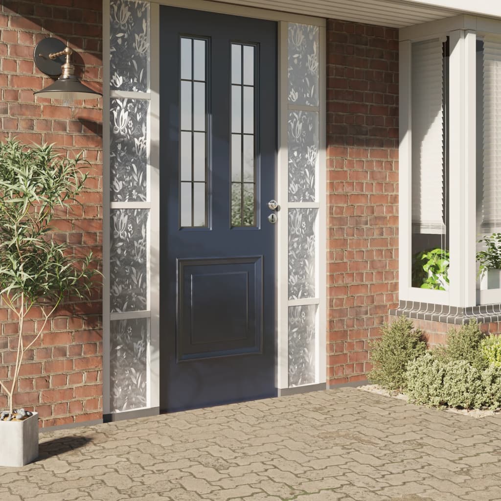 Okenní Fólie Matná Květinový Vzor Pvc