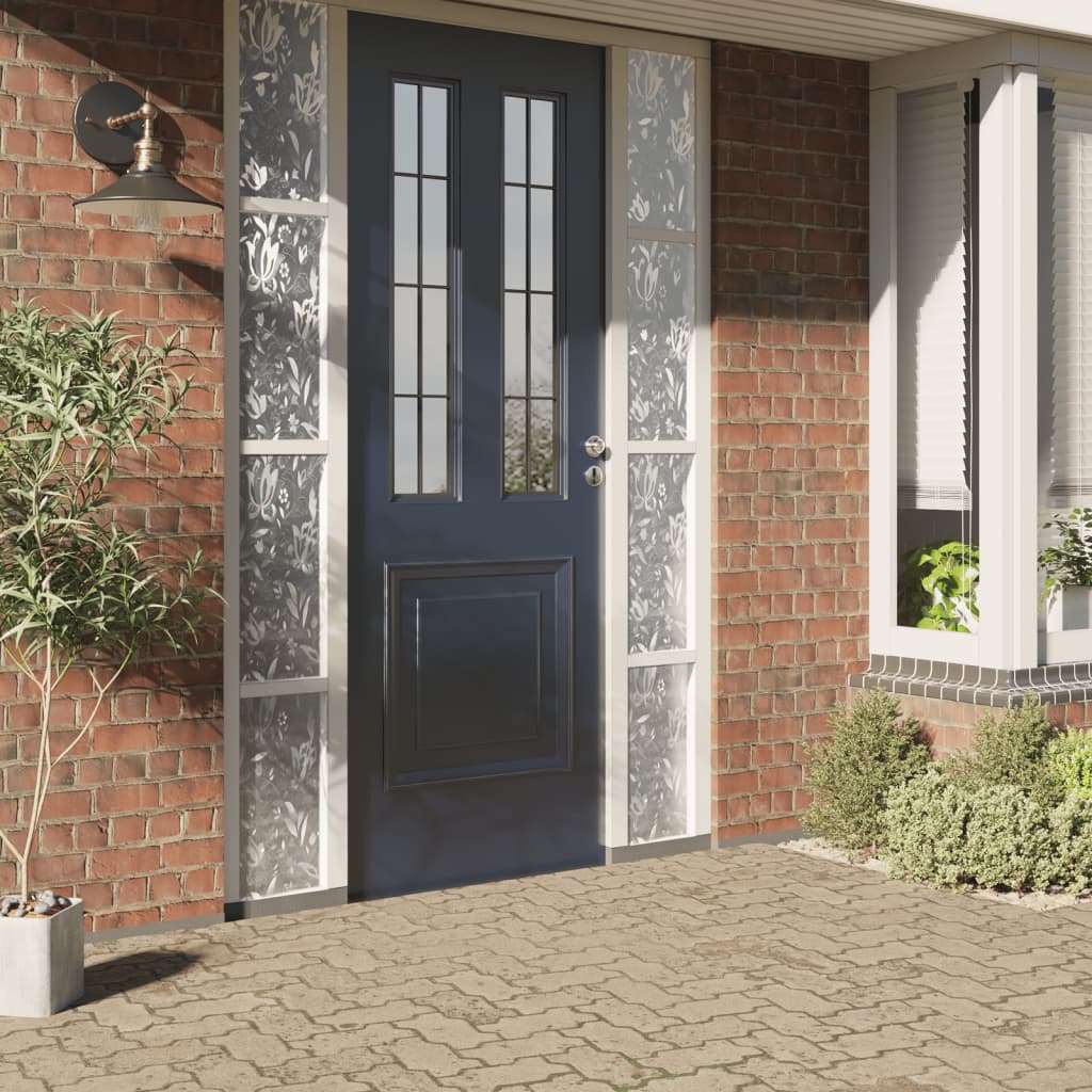 Okenní Fólie Matná Květinový Vzor Pvc