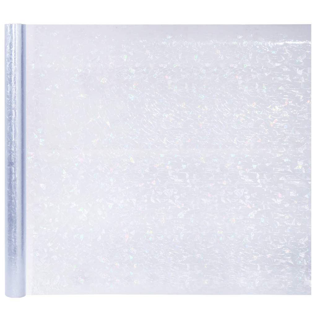 Okenní Fólie 3 Ks Matné 3D Vzor Duhy Pvc