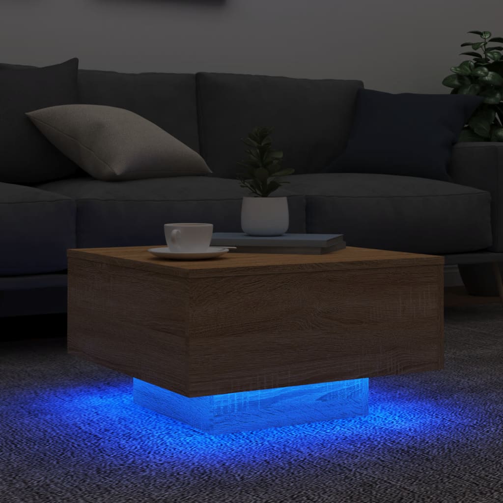 Konferenční Stolek S Led Osvětlením