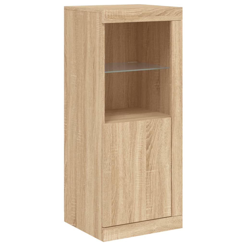 Příborník S Led Osvětlením 41 X 37 X 100 Cm