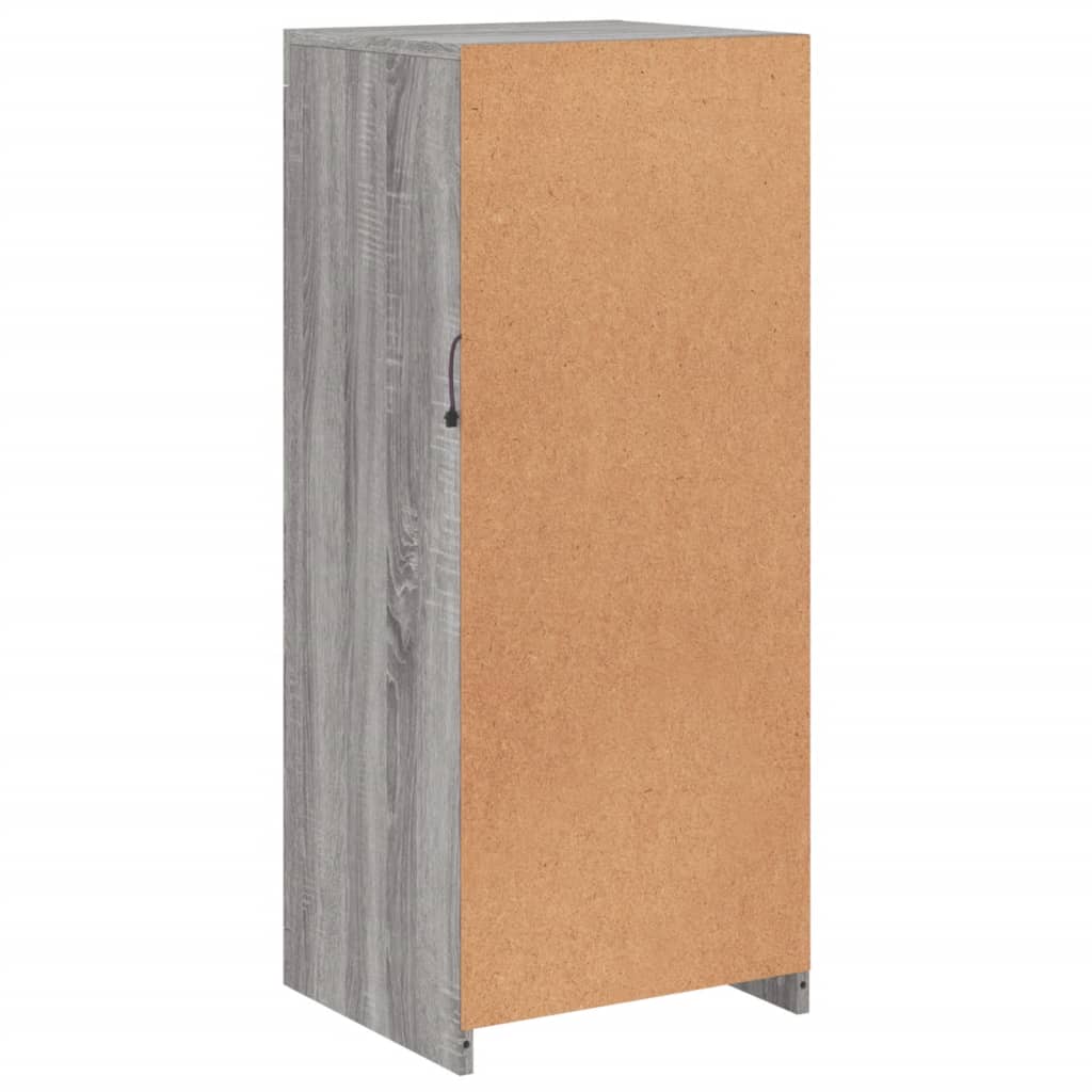 Příborník S Led Osvětlením Šedý Sonoma 41 X 37 X 67 Cm