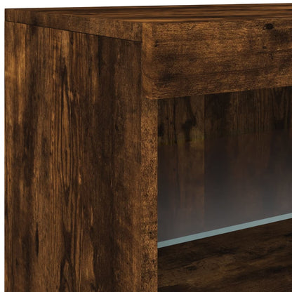Příborník S Led Osvětlením 60 X 37 X 67 Cm