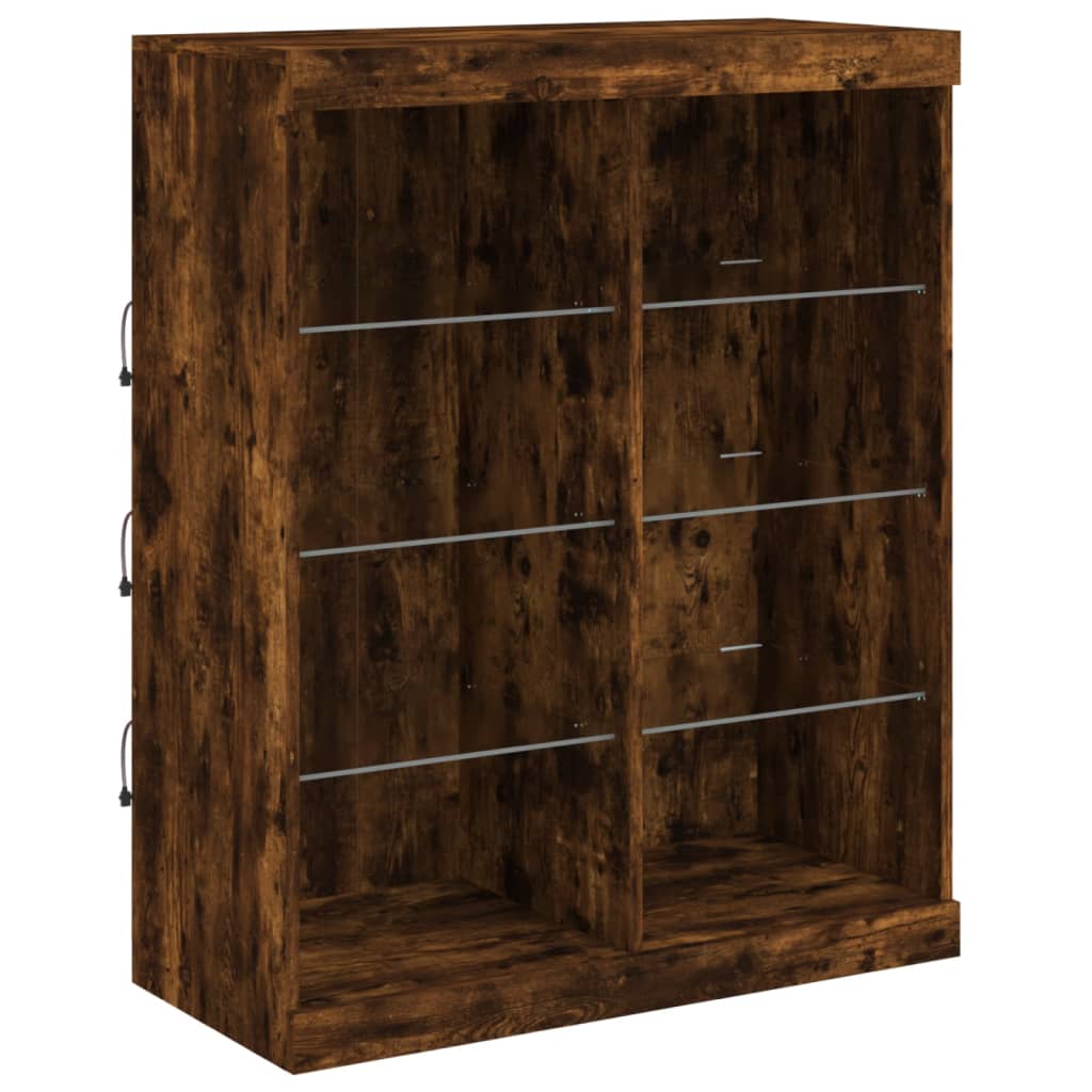 Příborník S Led Osvětlením 81 X 37 X 100 Cm