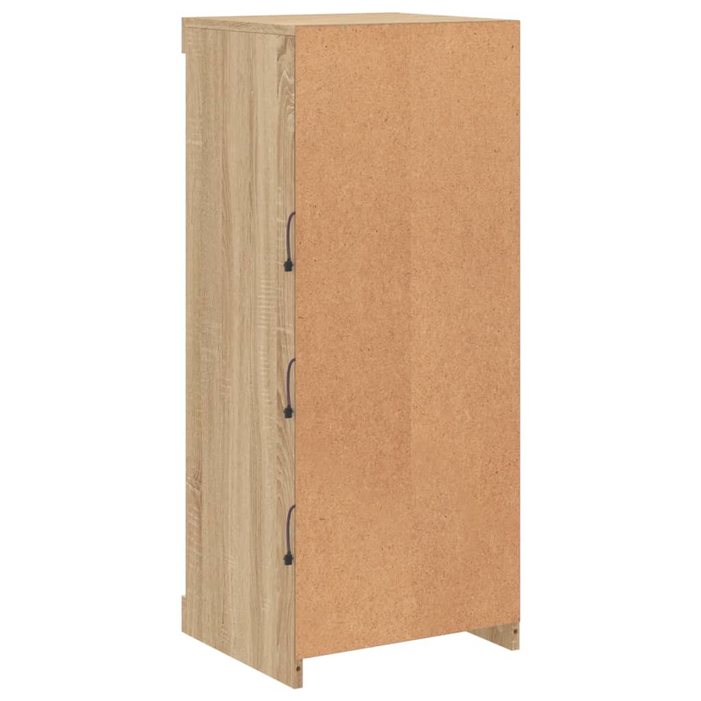 Příborník S Led Osvětlením Dub Sonoma