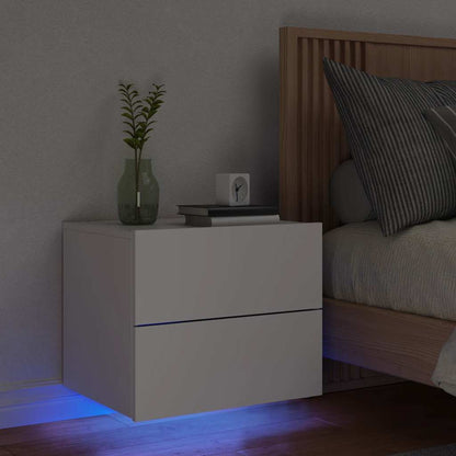 Nástěnný Noční Stolek S Led Osvětlením