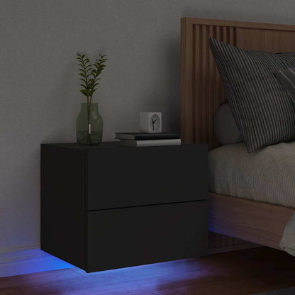 Nástěnný Noční Stolek S Led Osvětlením