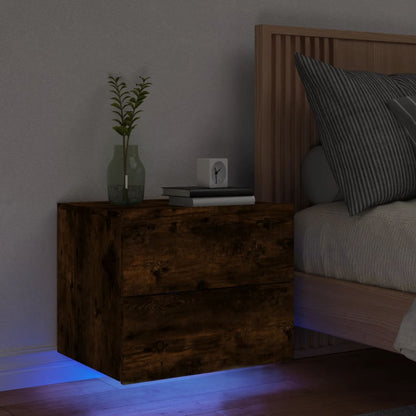 Nástěnný Noční Stolek S Led Osvětlením