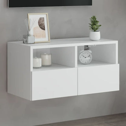 Nástěnná Tv Skříňka 60X30X30 Cm Kompozitní Dřevo