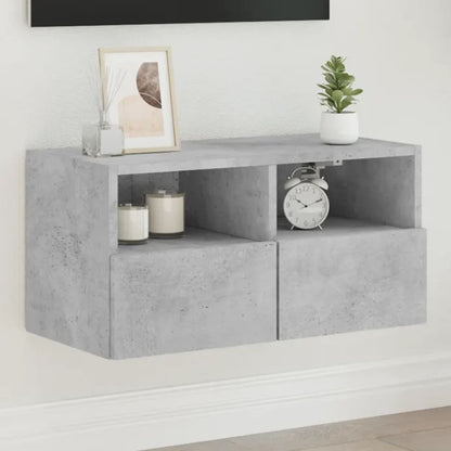 Nástěnná Tv Skříňka 60X30X30 Cm Kompozitní Dřevo
