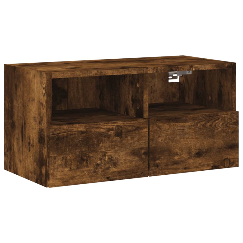Nástěnná Tv Skříňka 60X30X30 Cm Kompozitní Dřevo