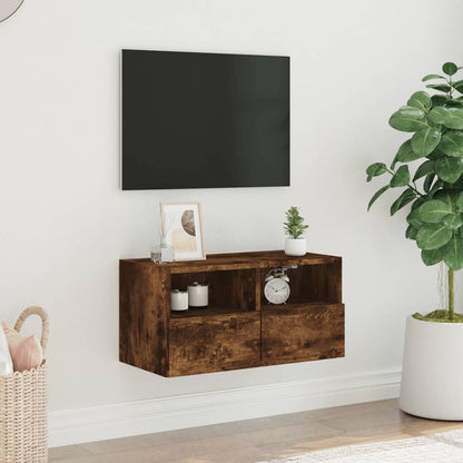 Nástěnná Tv Skříňka 60X30X30 Cm Kompozitní Dřevo