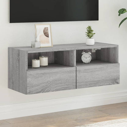 Nástěnná Tv Skříňka 60X30X30 Cm Kompozitní Dřevo