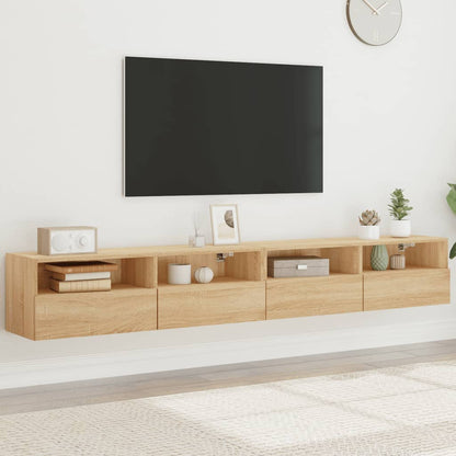 Nástěnná Tv Skříňka 60X30X30 Cm Kompozitní Dřevo
