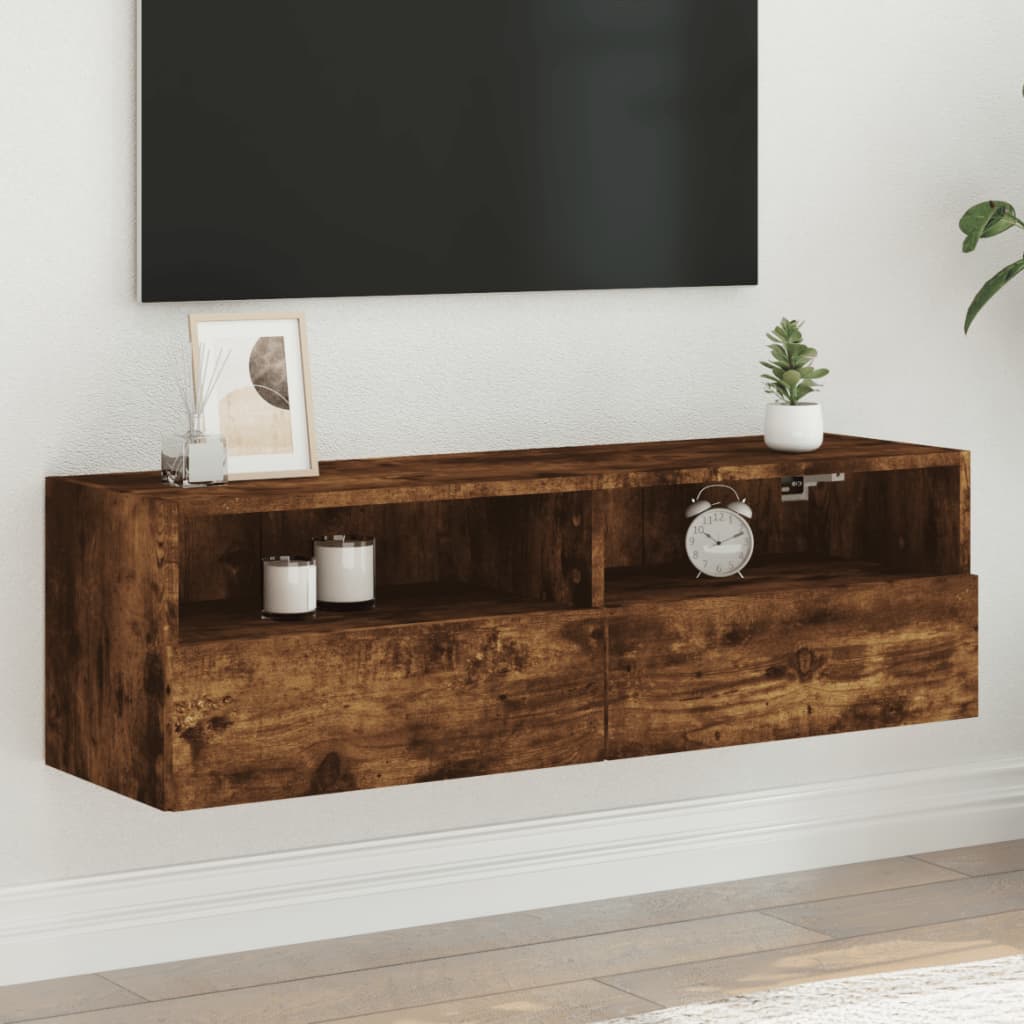 Nástěnná Tv Skříňka 60X30X30 Cm Kompozitní Dřevo
