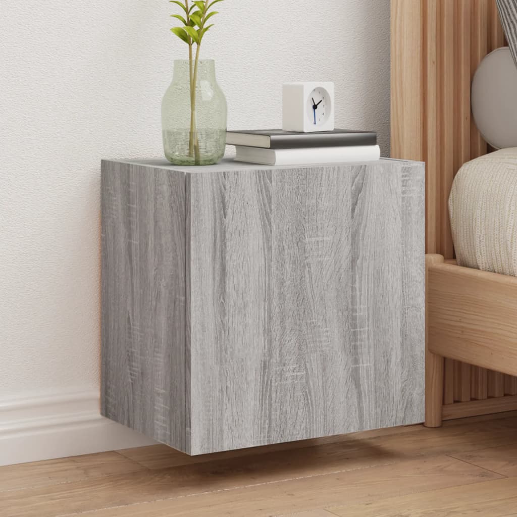 Nástěnné Tv Skříňky 2 Ks Bílé 40,5X30X Kompozitní Dřevo