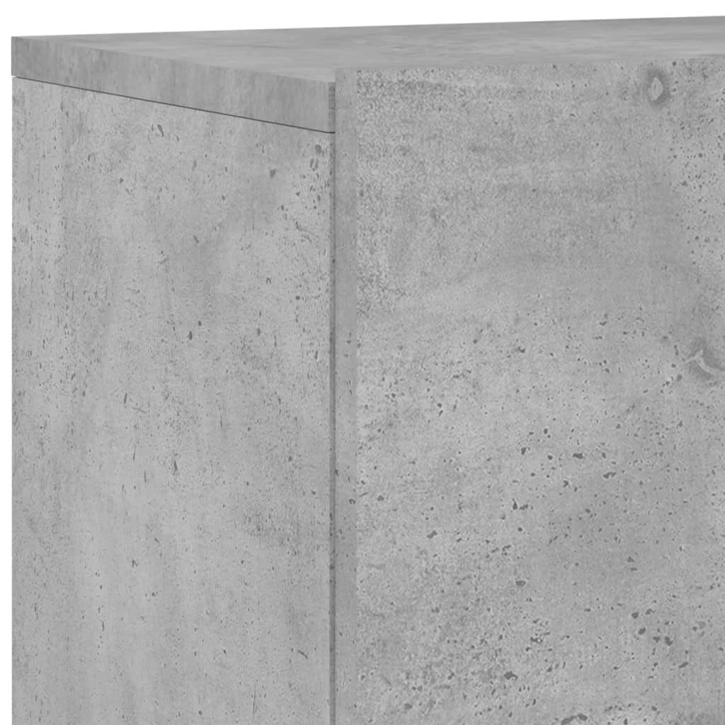 Tv Skříňky Nástěnné 2 Ks Betonově Šedé 60 X 30 X 41 Cm